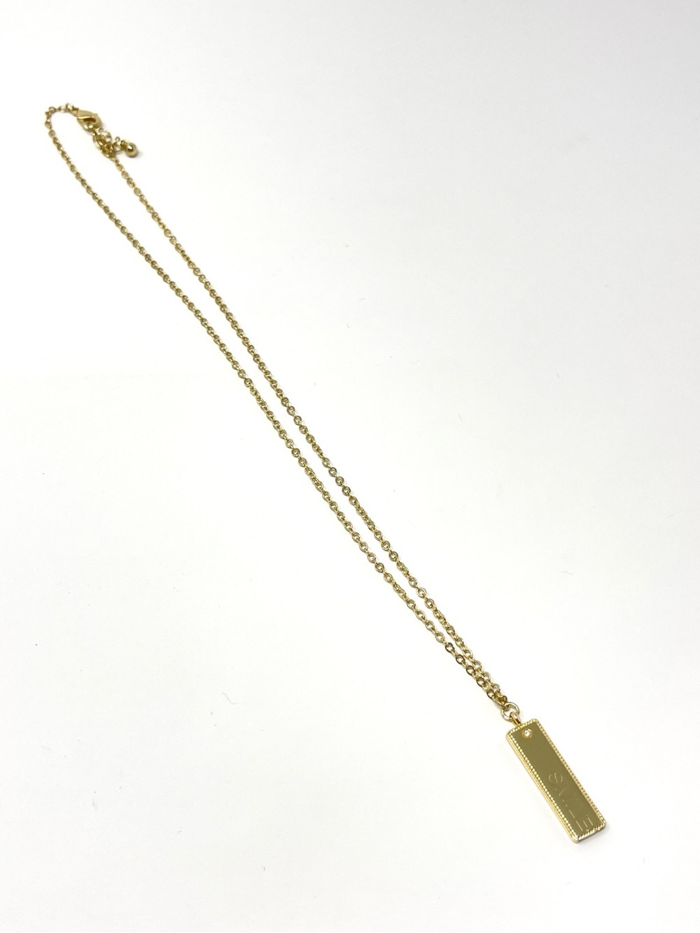 New Anthropologie Smile Pendant Necklace - Picture 2 of 5